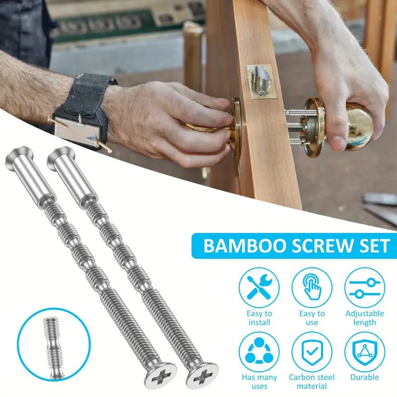 Bamboo Shaped Breakaway Screw